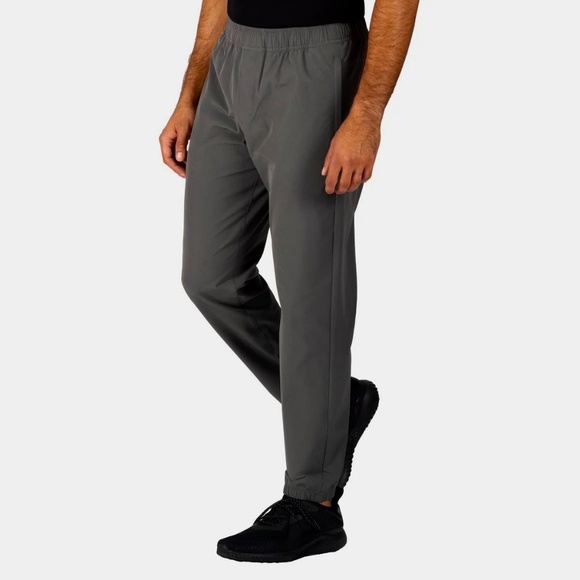 Soybu Men's Woven Joggers/Pants, Zippered Pockets, Gray, XL NWT - Picture 3 of 16